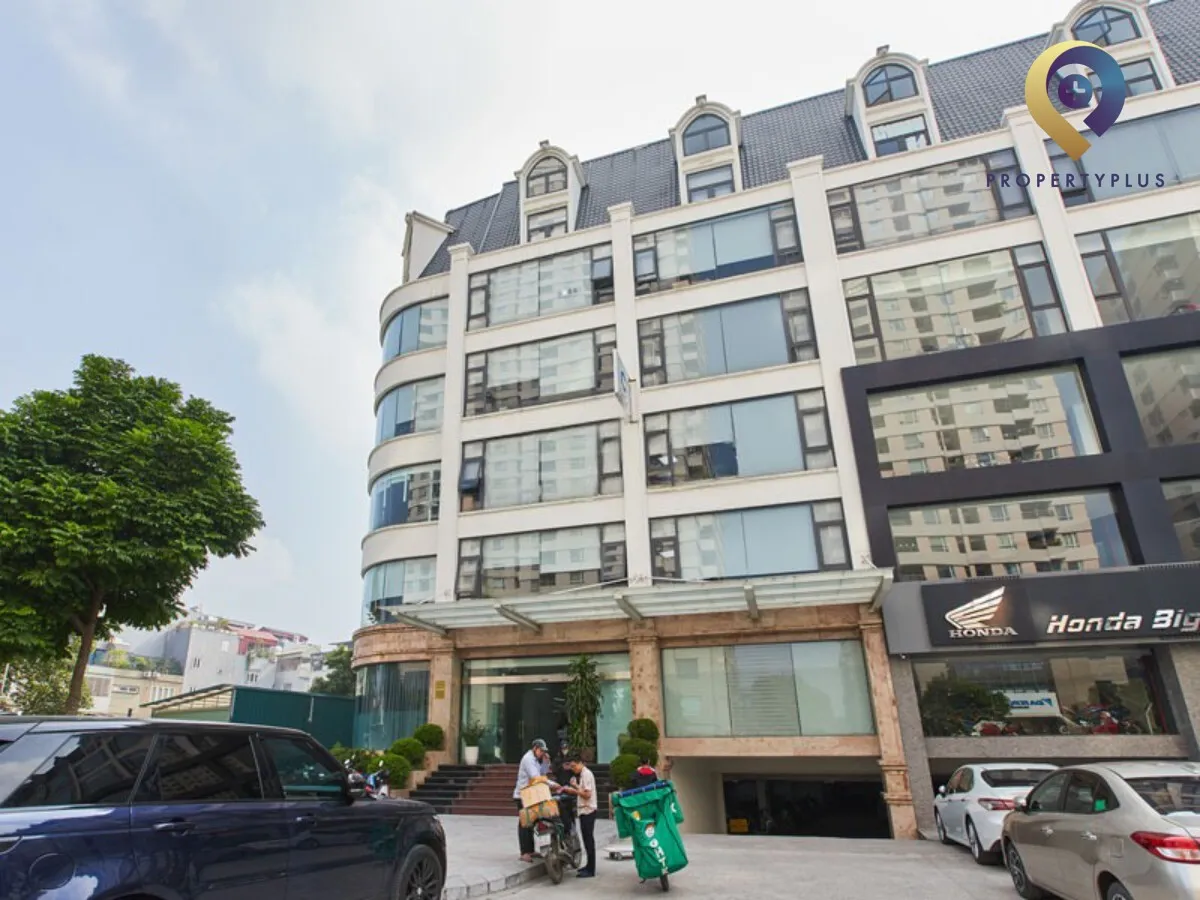 C-Plus Office Building exterior in Cau Giay District, Hanoi